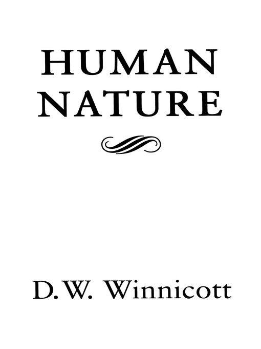 Title details for Human Nature by D. W. Winnicott - Available